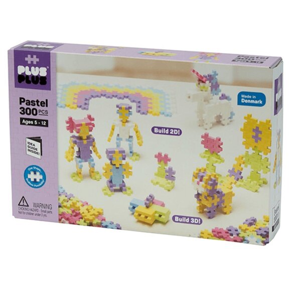 Plus-Plus 300 pc Pastel Building Set Made in Denmark New Sealed For Age 5+ - Picture 1 of 14